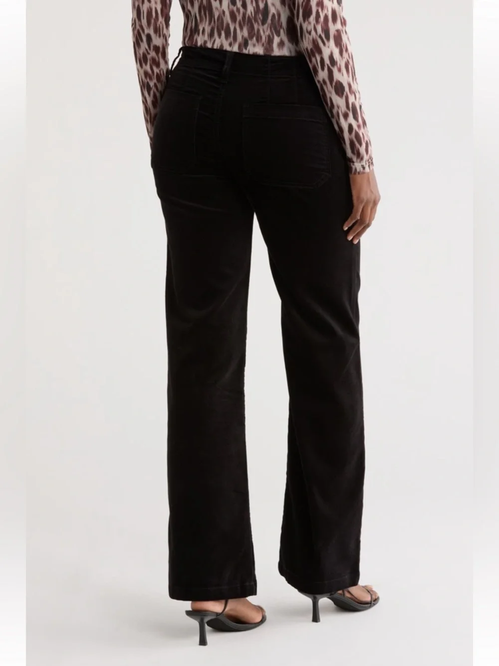 Sanctuary Supernova Velvet Wide Leg Pant